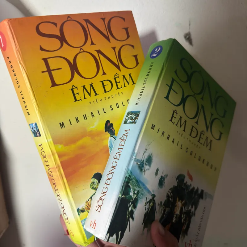 Sông đông êm đềm, sách real bìa cứng  564481