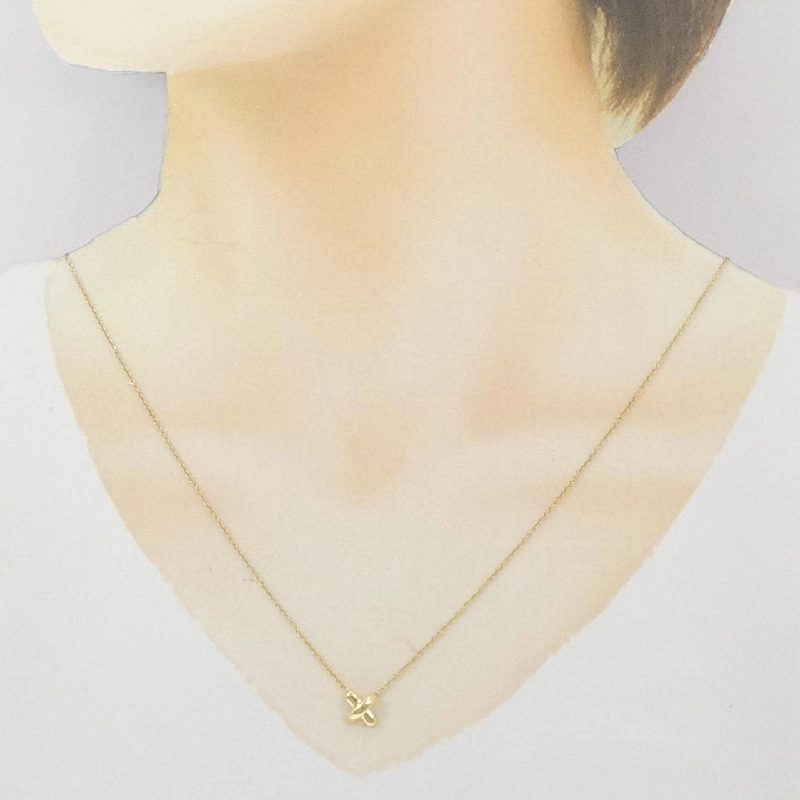 Dây chuyền thêu chéo Tiffany - Hàng hiệu Authentic 840992