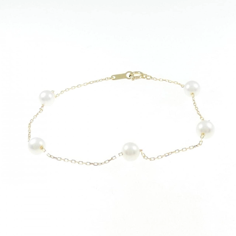 K18YG Vòng tay ngọc trai nước ngọt - Hàng hiệu Authentic 873504