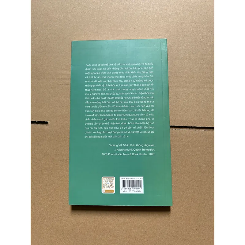 Nhận thức không chọn lựa 704073