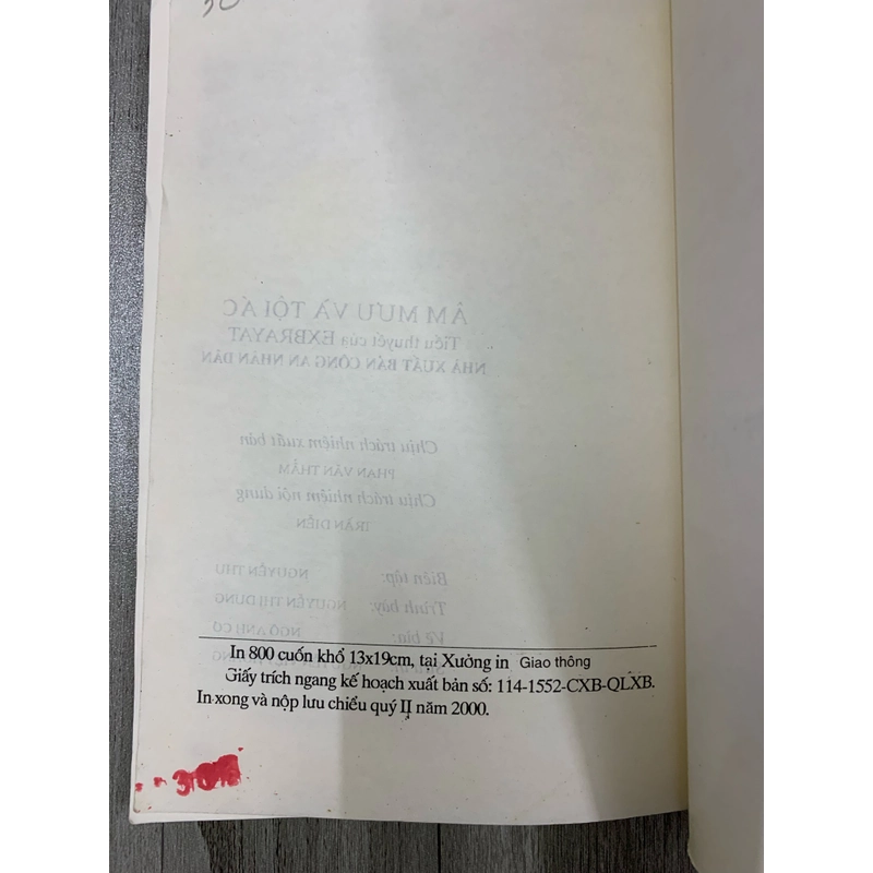 Âm mưu và tội ác - Exbrayat. 1a4 509045