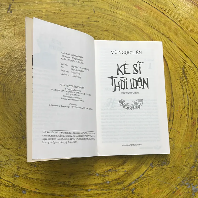 KẺ SĨ THỜI LOẠN- VŨ NGỌC TIẾN 675261