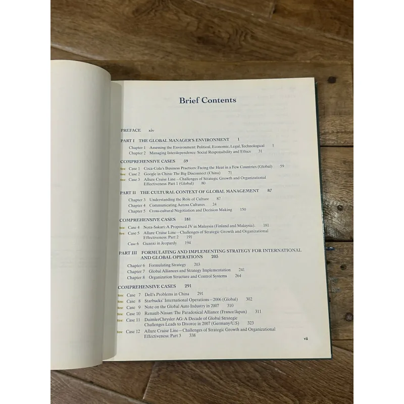 International Management: Managing Across Borders and Cultures (6th) - Helen Deresky 748995