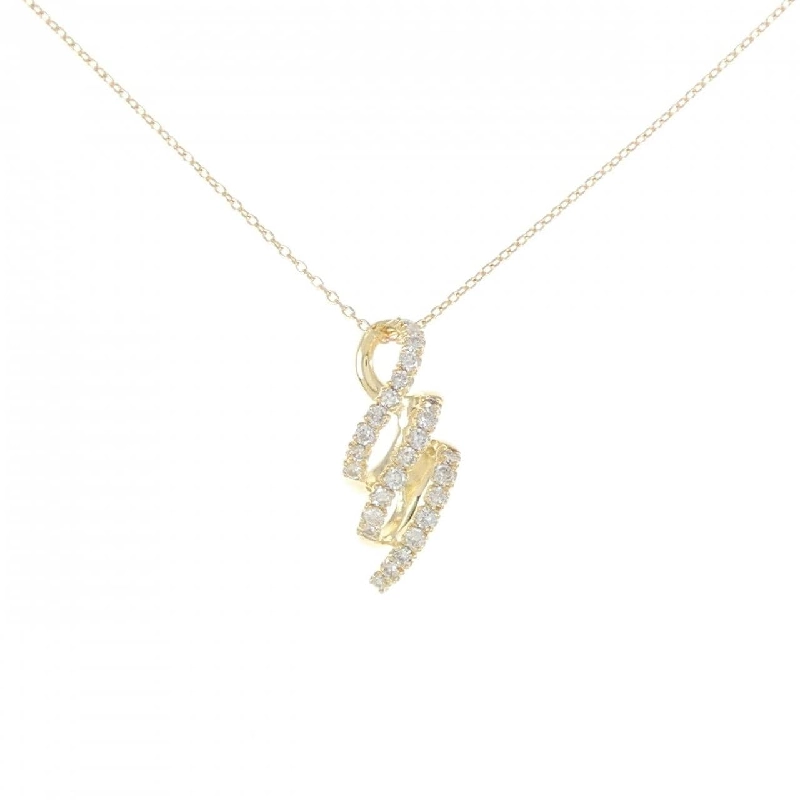 Dây chuyền kim cương K18YG 0.31CT - Hàng hiệu chính hãng 864869