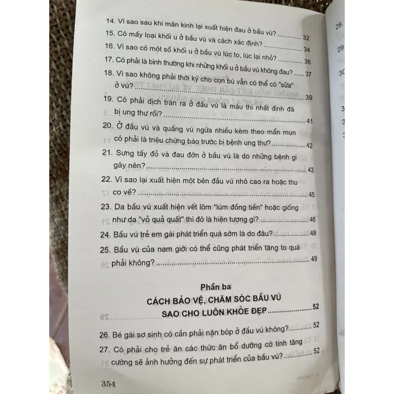 Chăm sóc bảo vệ bộ ngực - phòng chữa bệnh ở tuyến vú  1025112