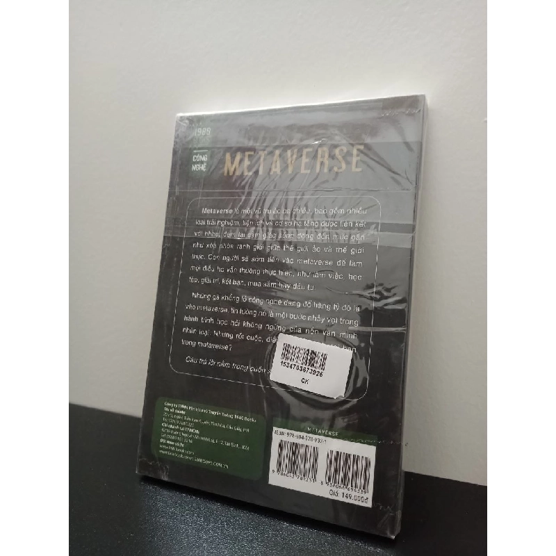 METAVERSE – Cuộc Cách Mạng Tiếp Nối Blocchain, NFT VÀ Tiền Điện Tử - Agnes Blevinsson New 100% HCM.ASB2703 911291