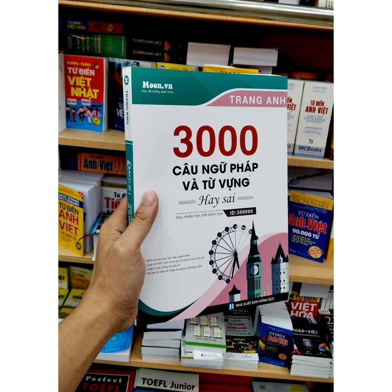 Tổng ôn từ vựng, sách ôn thi thpt quốc gia 2025-3000 câu ngữ pháp và từ vựng hay sai 380788