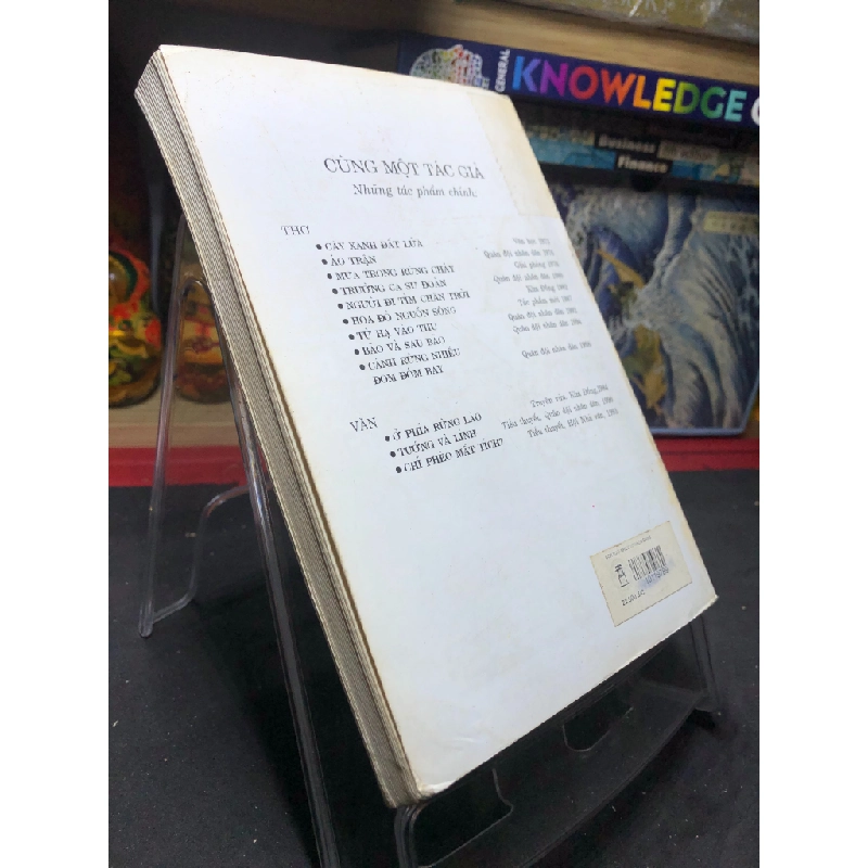 Con suối nhiều tơ nhện giang mới 70% ố bẩn có dấu mộc và viết nhẹ trang đầu 2001 Nguyễn Đức Mậu HPB0906 SÁCH VĂN HỌC 459353