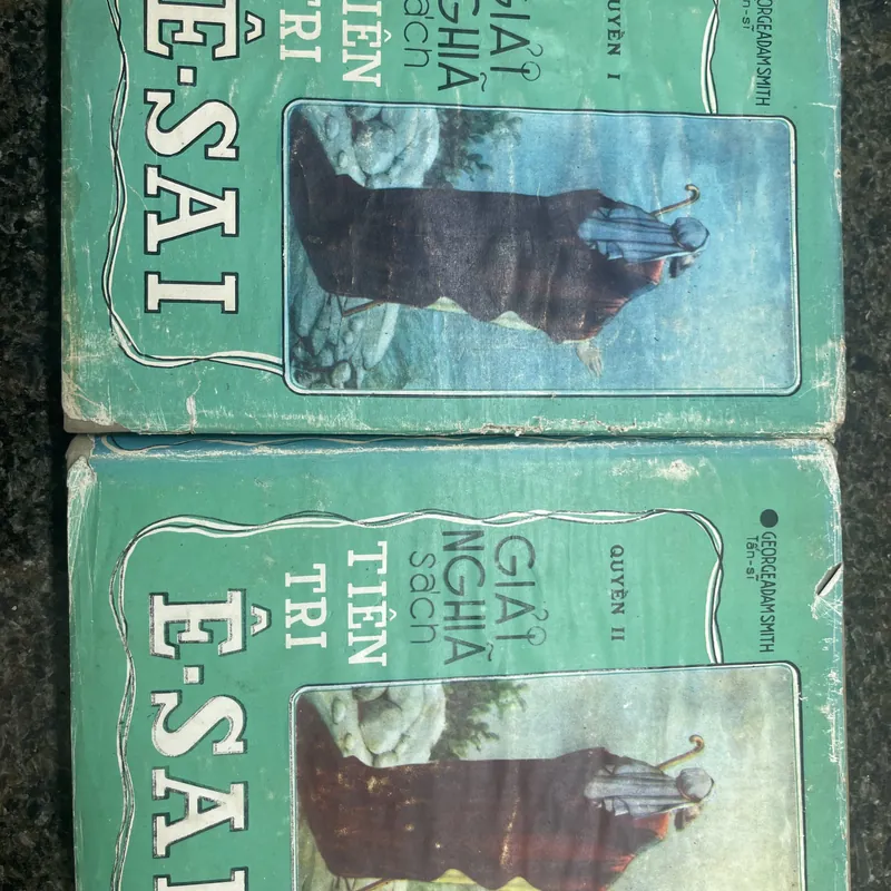 Giải nghĩa sách tiên tri E Sai Georgeadam Smith Bộ 2 tập bìa cứng xb1969 732518