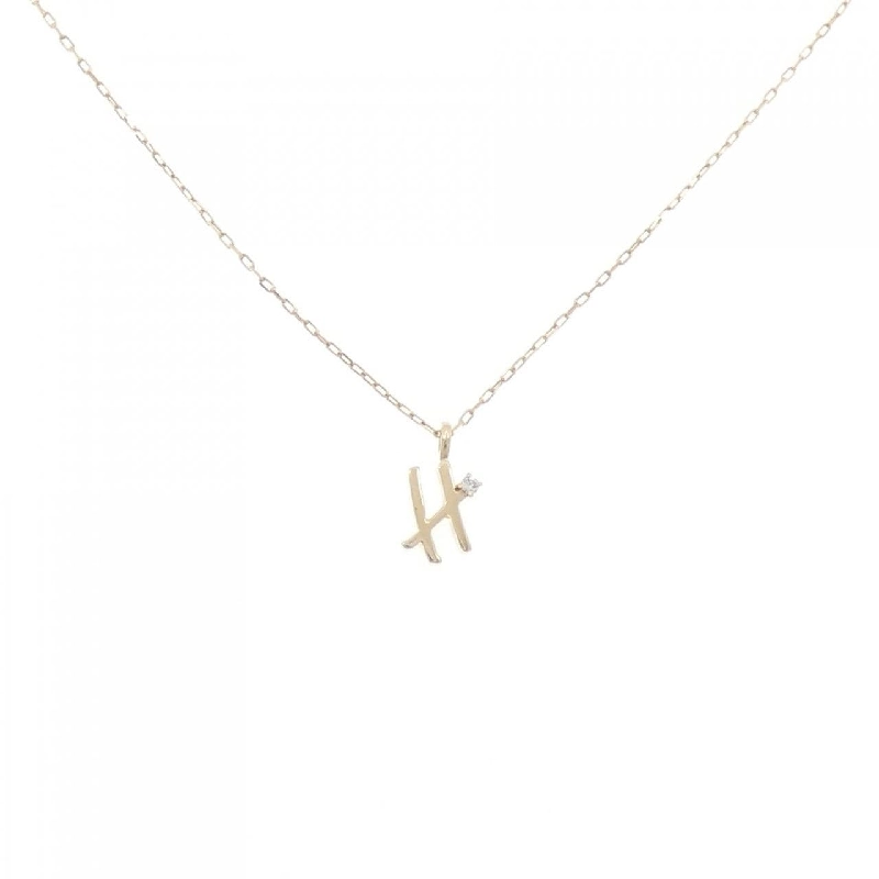 Dây chuyền kim cương chữ cái 4゜C - Hàng hiệu Authentic 845404