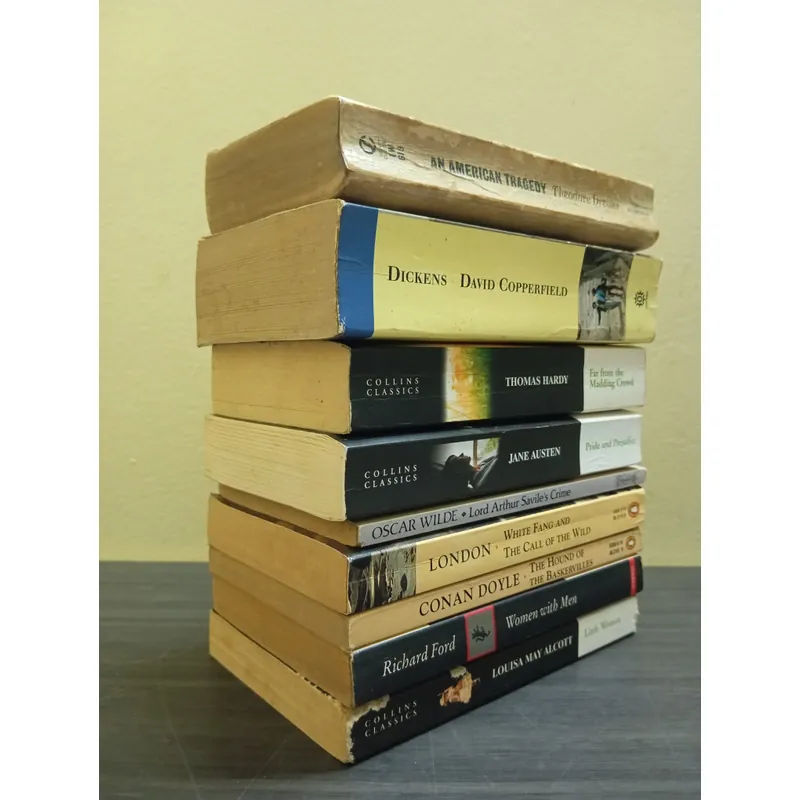 Set ngoại văn tiếng Anh, english book set, tiểu thuyết  592227