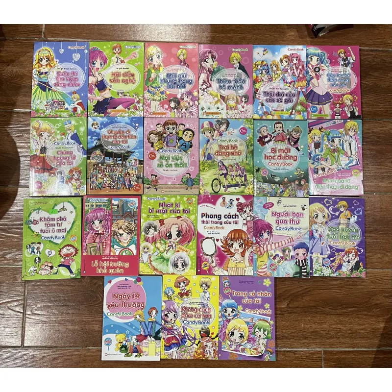 Candy Book có 21 cuốn không trung tập 782886