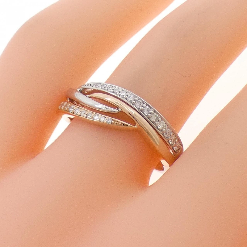 Nhẫn kim cương PT950/K18PG - Hàng hiệu Authentic 853418