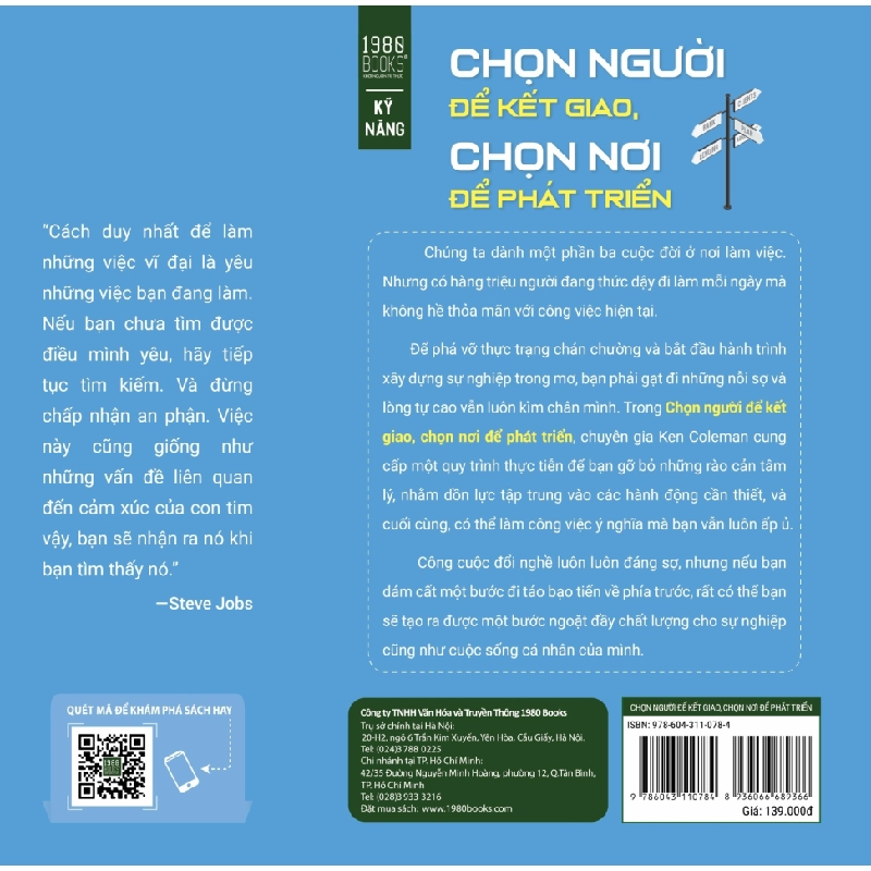 Chọn Người Để Kết Giao, Chọn Nơi Để Phát Triển - Ken Coleman 202209