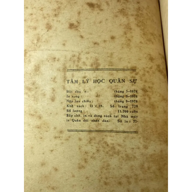 Tâm Lý Học Quân Sự - Sách Tham Khảo 933962