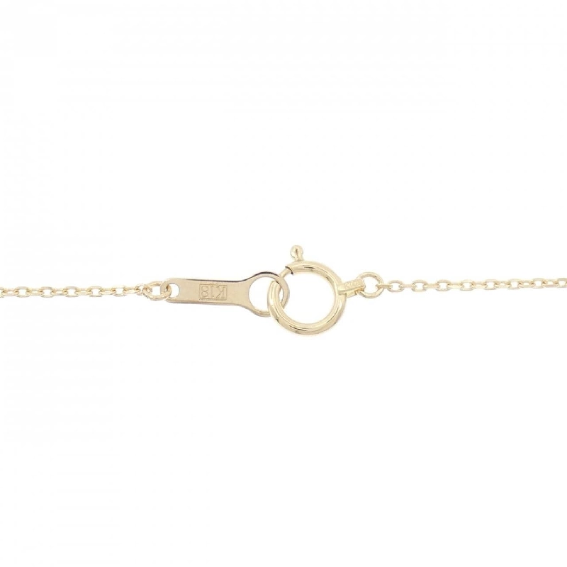 K18YG Dây chuyền hình chữ thập - Hàng hiệu Authentic 846265