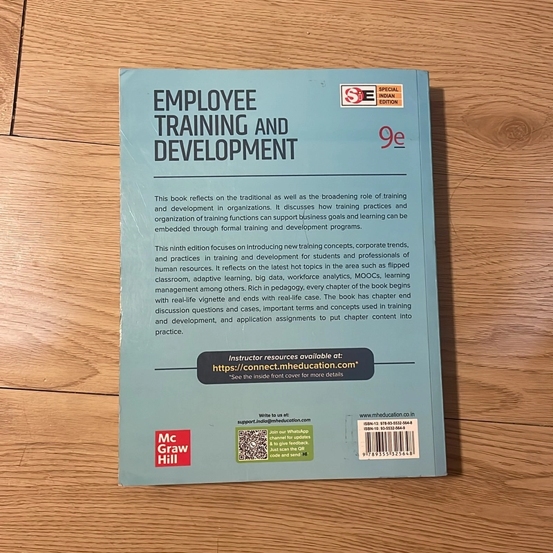Employee Training and Development-Raymond A.Noe, Amitabh Deo Kodwani-ngoại văn tiếng Anh 498100