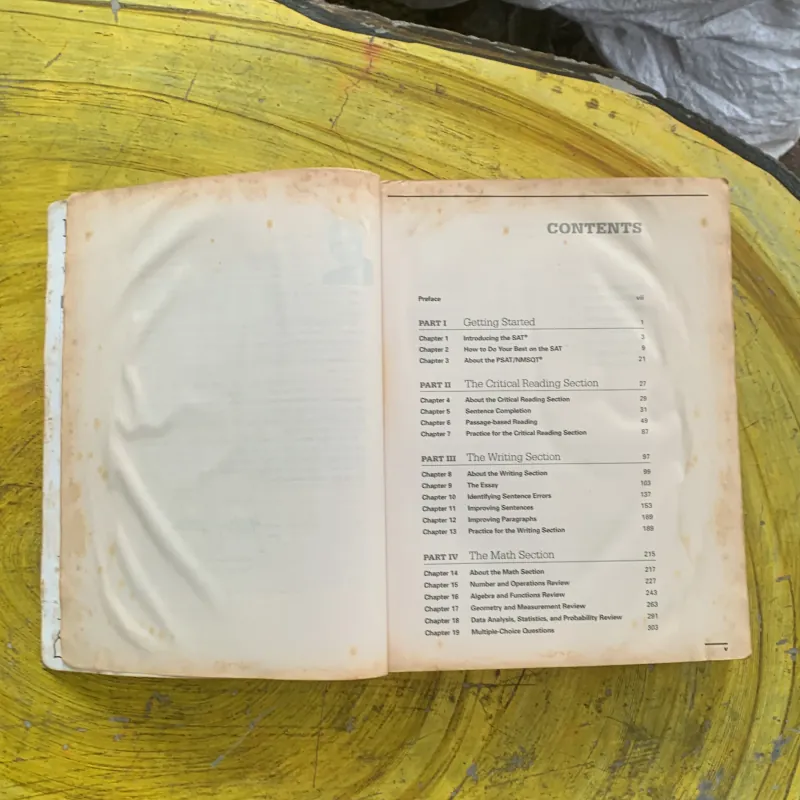 THE OFFICIAL SAT GUIDE: FOR THE NEW SATtm 1022750