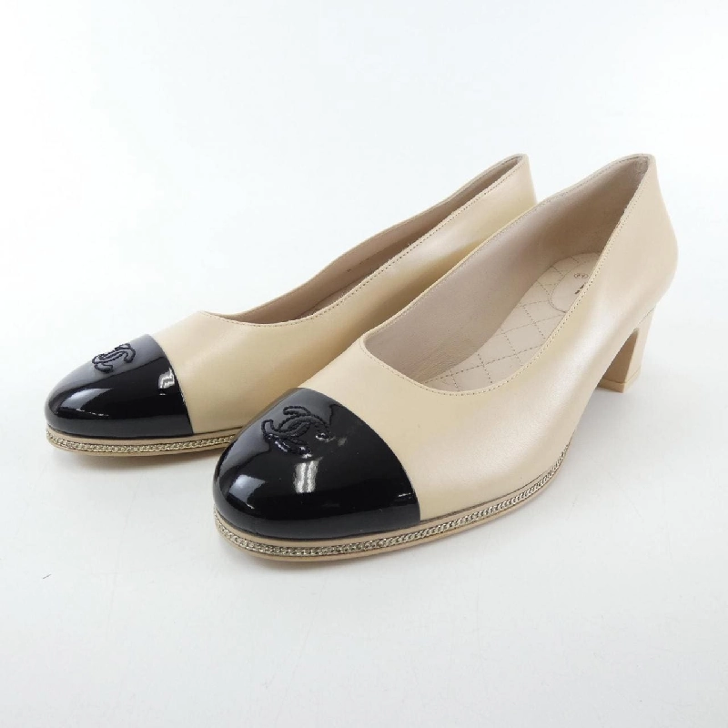 【Mã giảm giá】Giày cao gót CHANEL 664697