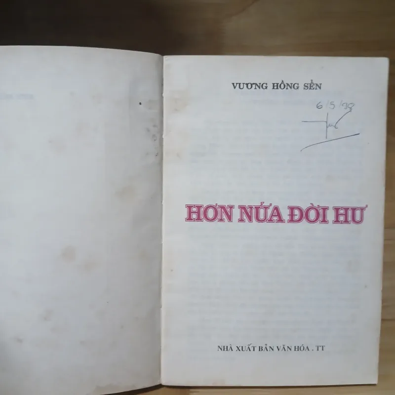 Vương Hồng Sển - Hơn Nửa Đời Hư 995788