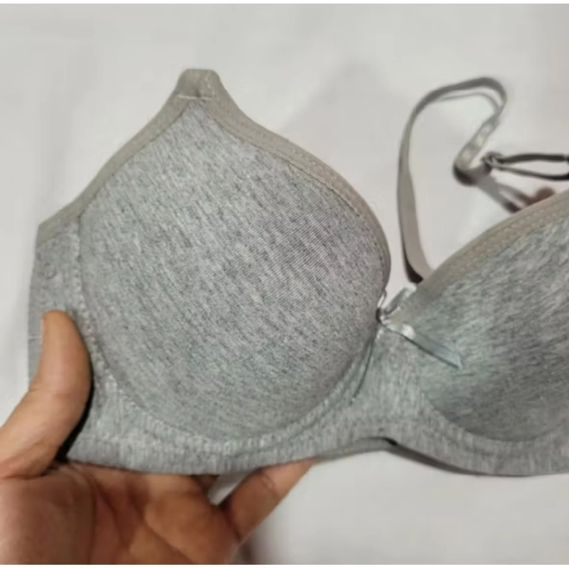 Áo lót cotton có gọng nâng đẩy thoáng khí thấm hút tốt  493004