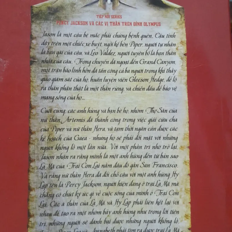 Các vị thần của đỉnh Olympus - NGƯỜI ANH HÙNG MẤT TÍCH 751112