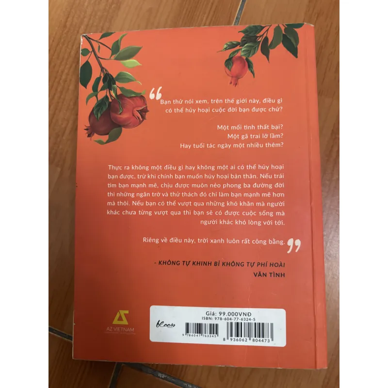 Không tự khinh bỉ, Không tự phí hoài 1017744