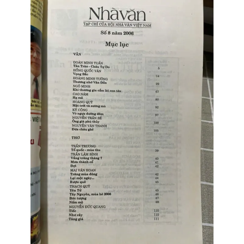 TẠP CHÍ NHÀ VĂN - CHÀO MỪNG 61 NĂM CÁCH MẠNG THÁNG 8 VÀ QUỐC KHÁNH 2-9 556865