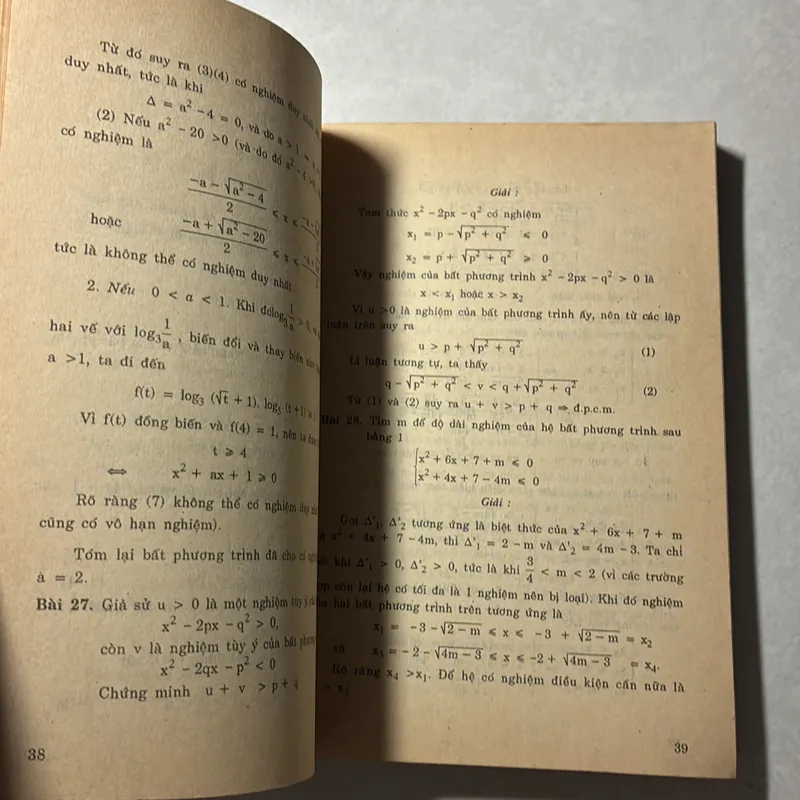 Các phương pháp biện luận hệ có tham số - Phan Huy Khải 740108