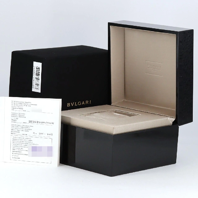 Bulgari Bulgari Bulgari BB38SSAUTO/BB38BSSD/AT SS tự động - Hàng hiệu chính hãng 881222