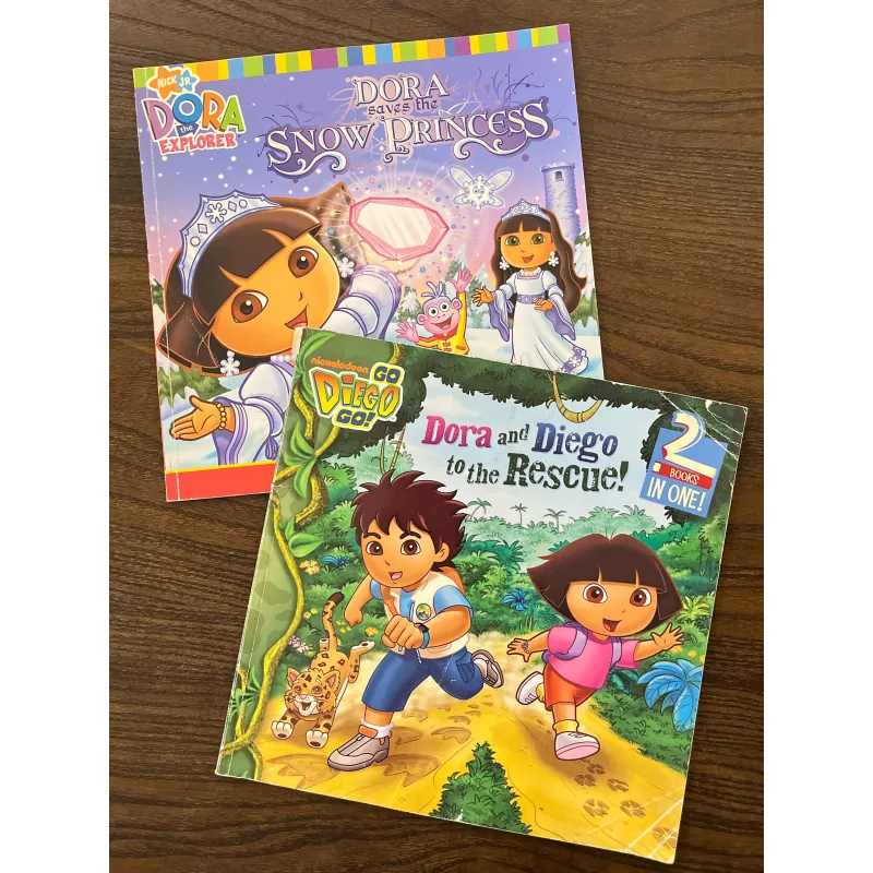 ✨𝑫𝒐𝒓𝒂 2-𝑩𝒐𝒐𝒌 𝑺𝒆𝒕✨ 780740