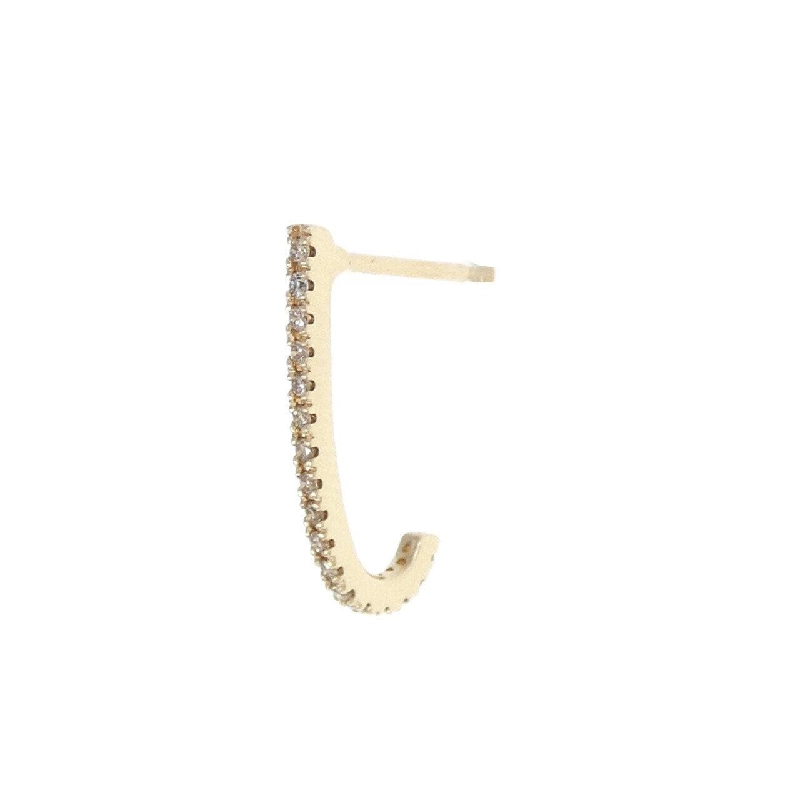 Khuyên tai Inner Hook S Hirotaka 0.08CT một bên - Hàng hiệu Authentic 845356