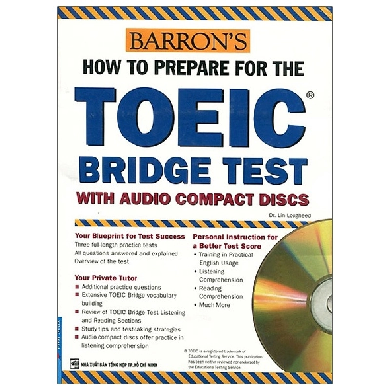 Barron's How To Prepare Toeic Bridge Test With Audio Compact Discs - Dr Lin Lougheed (Mới 100%) Tiếng Anh, First News - SÁCH ĐẠI HỌC 481862
