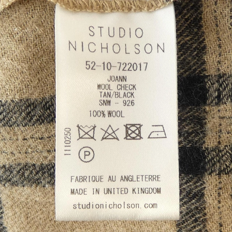【Mã giảm giá】Studio Nicholson STUDIO NICHOLSON Quần 650058