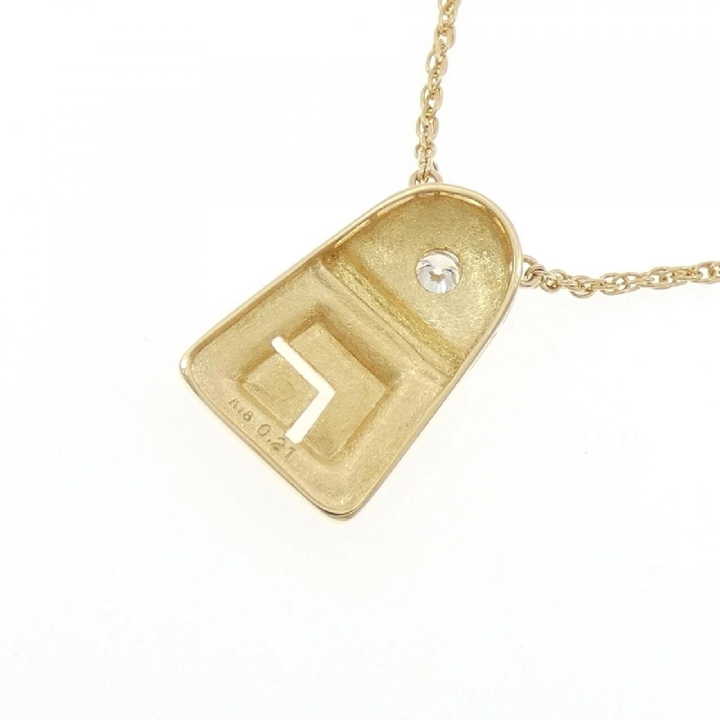 K18YG Dây chuyền kim cương 0.21CT - Hàng hiệu Chính hãng 861233