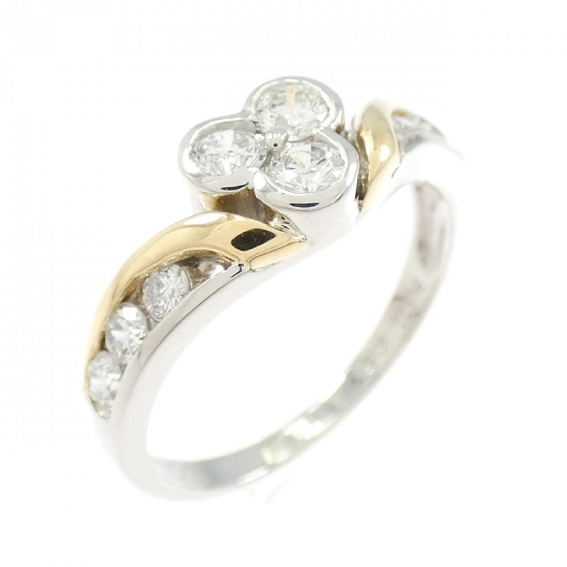 Nhẫn kim cương PT900/K18YG 0.53CT - Hàng hiệu Authentic 851778