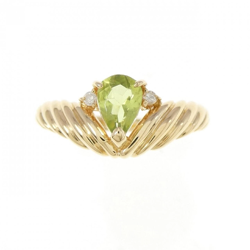 Nhẫn Peridot K18YG 671311