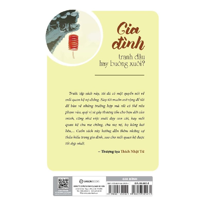 Gia Đình - Tranh Đấu Hay Buông Xuôi? - Thích Nhật Từ 163241