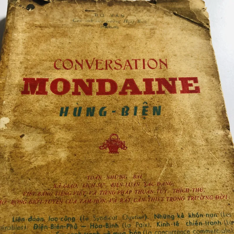 📚 CONVERSATION MONDAINE – HÙNG BIỆN 597117
