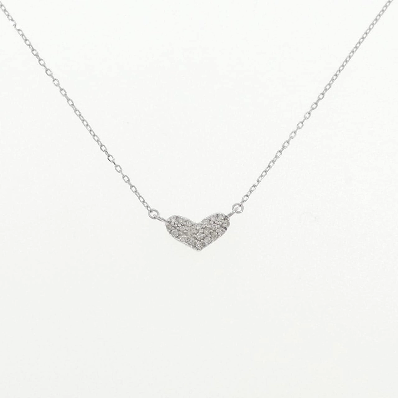 K10WG Dây chuyền kim cương hình trái tim 0.1CT - Hàng hiệu Chính hãng 859587