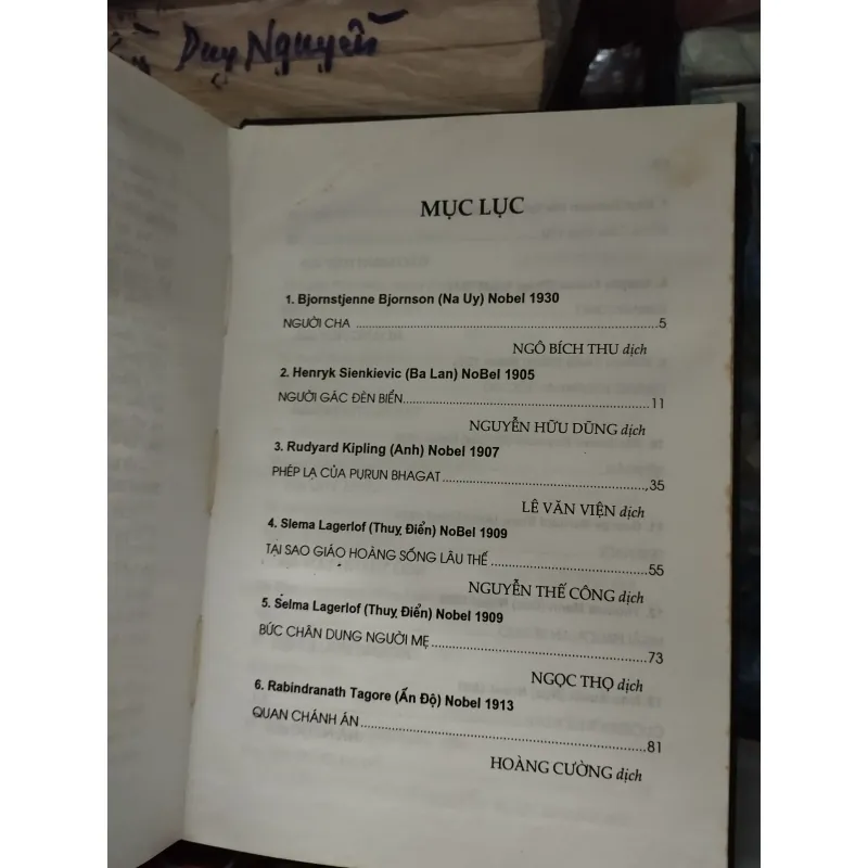 Truyện ngắn đặc sắc các tác giả được giải thưởng Nobel 777183