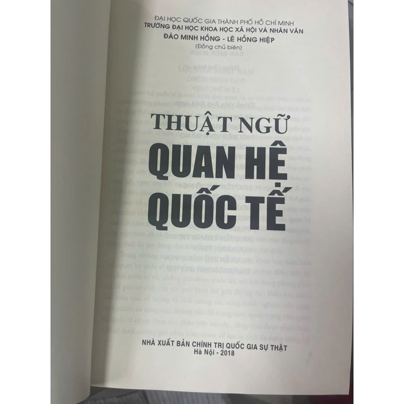 THUẬT NGỮ QUAN HỆ QUỐC TẾ 531812