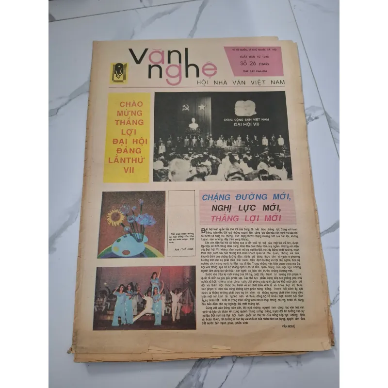 Báo Văn Nghệ số 26 (1642) - Nhiều tác giả - Tin tức/Sự kiện 960134