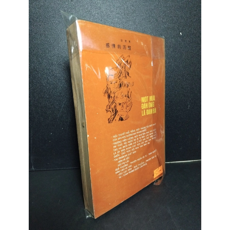 Một nửa đàn ông là đàn bà mới 60% bẩn bìa, ố vàng, rách gáy, tróc bìa 1989 Trương Hiền Lượng HCM2603 VĂN HỌC 918740