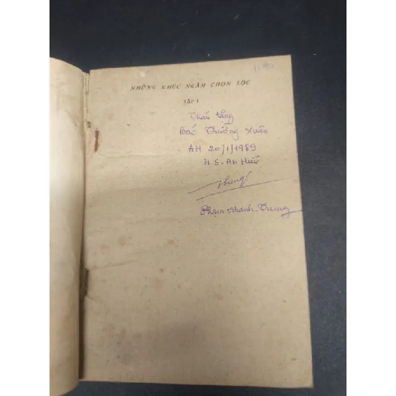 Những khúc ngâm chọn lọc tập 1 Lương Văn Đang - Nguyễn Thạch Giang - Nguyễn Lộc 1987 mới 60% ố vàng cổ HCM2404 văn học 343345