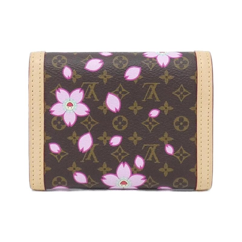 Ví Louis Vuitton Monogram Cherry Blossom (LV x TM) Portefeuille Victorine M13427 - Hàng hiệu Chính hãng 806136