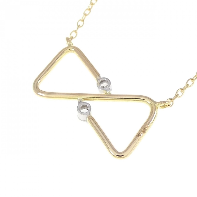 K18YG/PT Dây chuyền kim cương - Hàng hiệu Authentic 860624