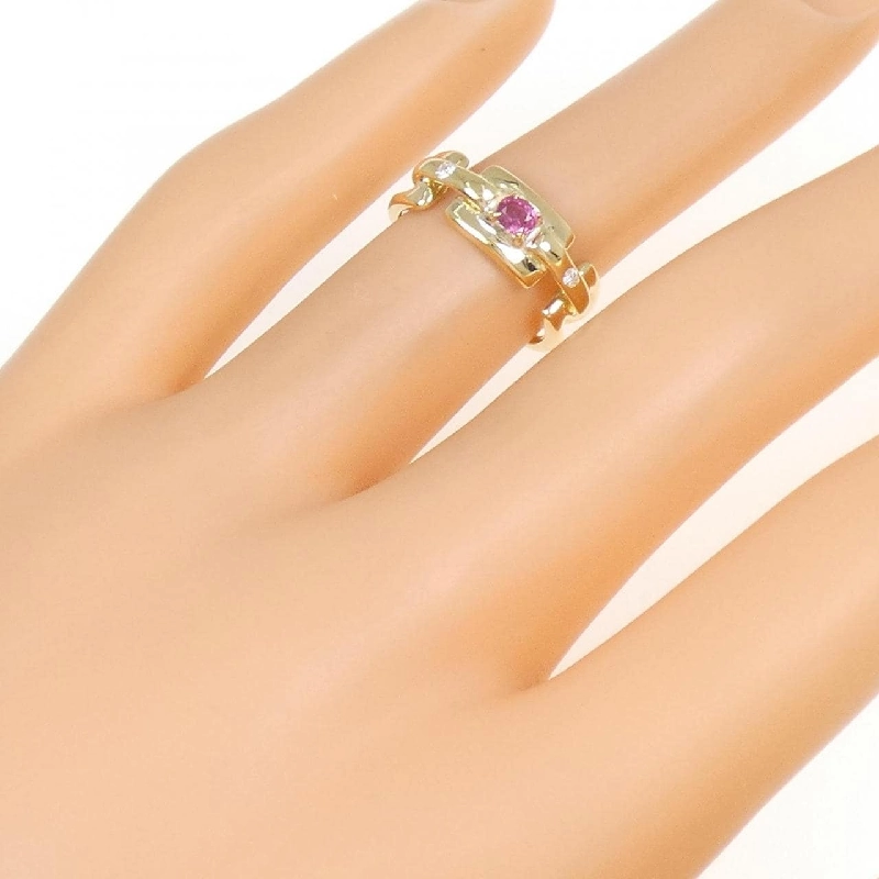 Nhẫn ruby K18YG 672513