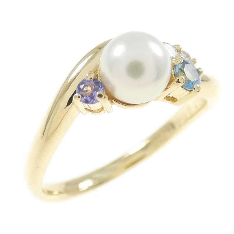 Nhẫn đá màu K18YG 673091