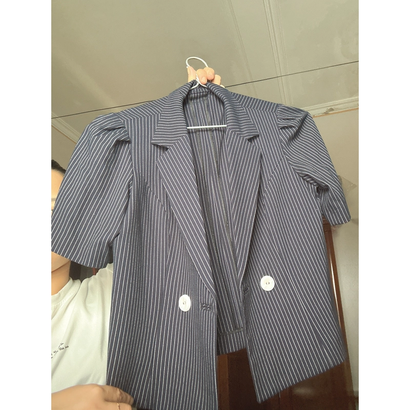 Sét bộ kẻ xanh đen 501752